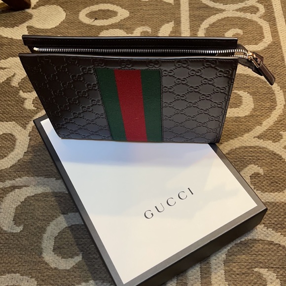 Gucci toiletry case large new in box - Picture 3 of 16